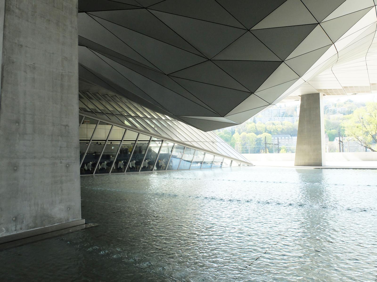 Vue de la Brasserie des Confluences à Lyon Vue de la Brasserie des Confluences à Lyon