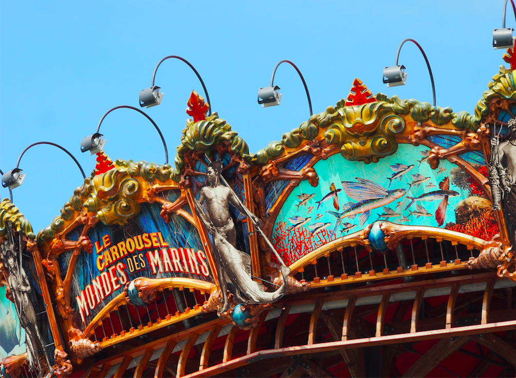 Prise de vue du Carrousel Marin à Nantes Prise de vue du Carrousel Marin à Nantes